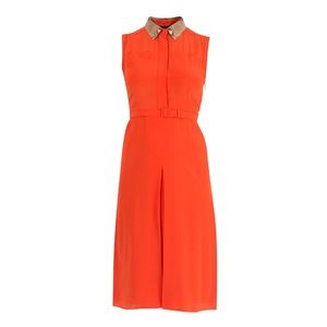 Gucci all silk Dress with python skin